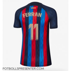 Barcelona Ferran Torres #11 Hemma Matchtröja Dam 2022-23 Kortärmad